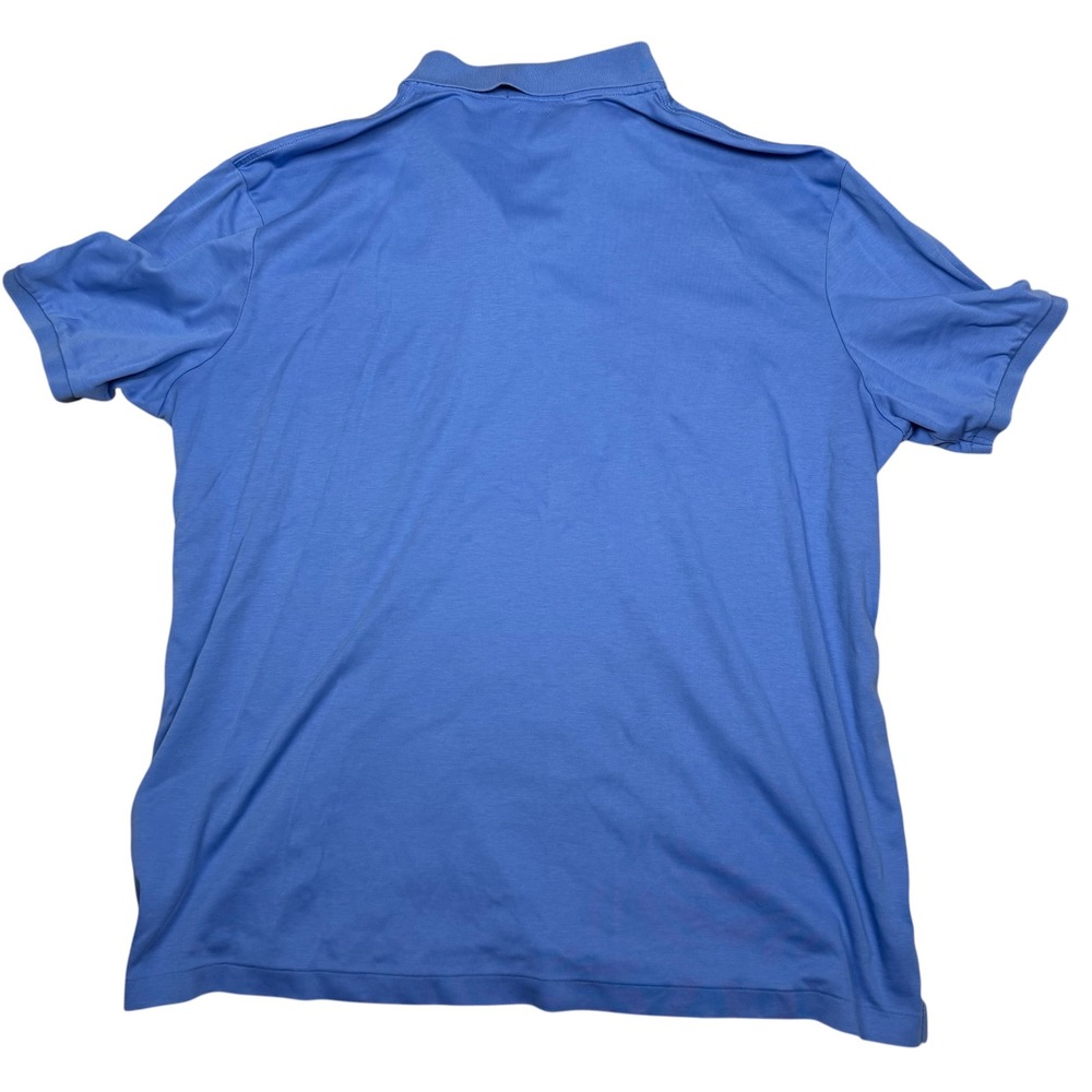 Polo Ralph Lauren Mens XXL Blue Classic Fit Short Sleeve Pony Logo Polo Shirt - Picture 7 of 7